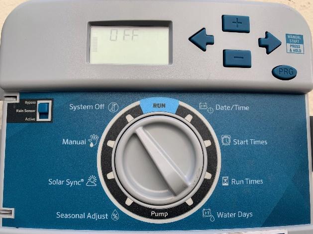 Evacuate Water from the Irrigation System